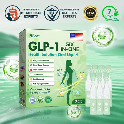 Final call! Get the ๐บ๐ธ๐ฟ PEAKAยฎ GLP-1 6-in-1 Health Solution Oral Liquid at 80% off todayโone dose a day for visible changes in just 7 days, targeting obesity, heart health, diabetes, and more.