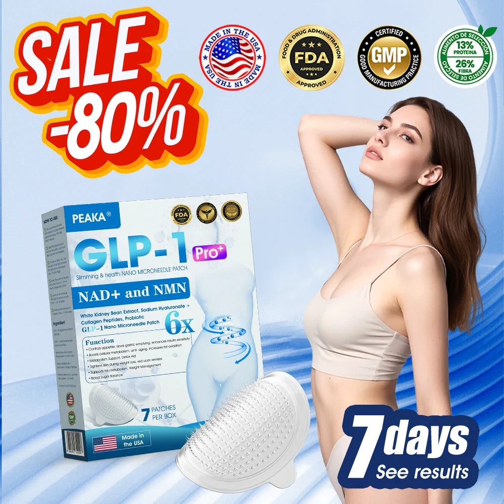 ๐๐๐๐๐ยฎ ๐๐๐-๐ & ๐๐๐+ Nano Micro Needle Slimming Patch ๐ฅ (No Pain, 24/7 Release | Lose 20lbs Quickly | 90% Sugar Drop) ๐จโโ๏ธ๐ช