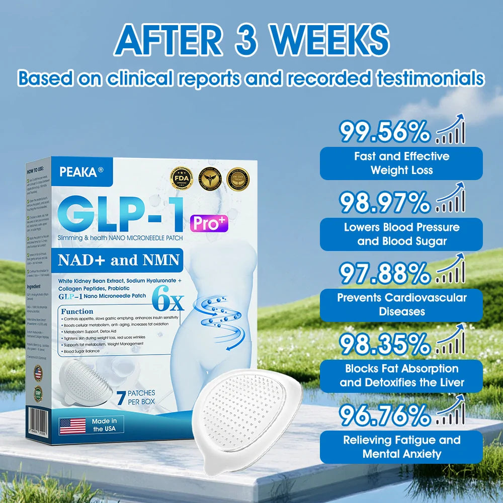 ๐๐๐๐๐ยฎ ๐๐๐-๐ & ๐๐๐+ Nano Micro Needle Slimming Patch ๐ฅ (No Pain, 24/7 Release | Lose 20lbs Quickly | 90% Sugar Drop) ๐จโโ๏ธ๐ช