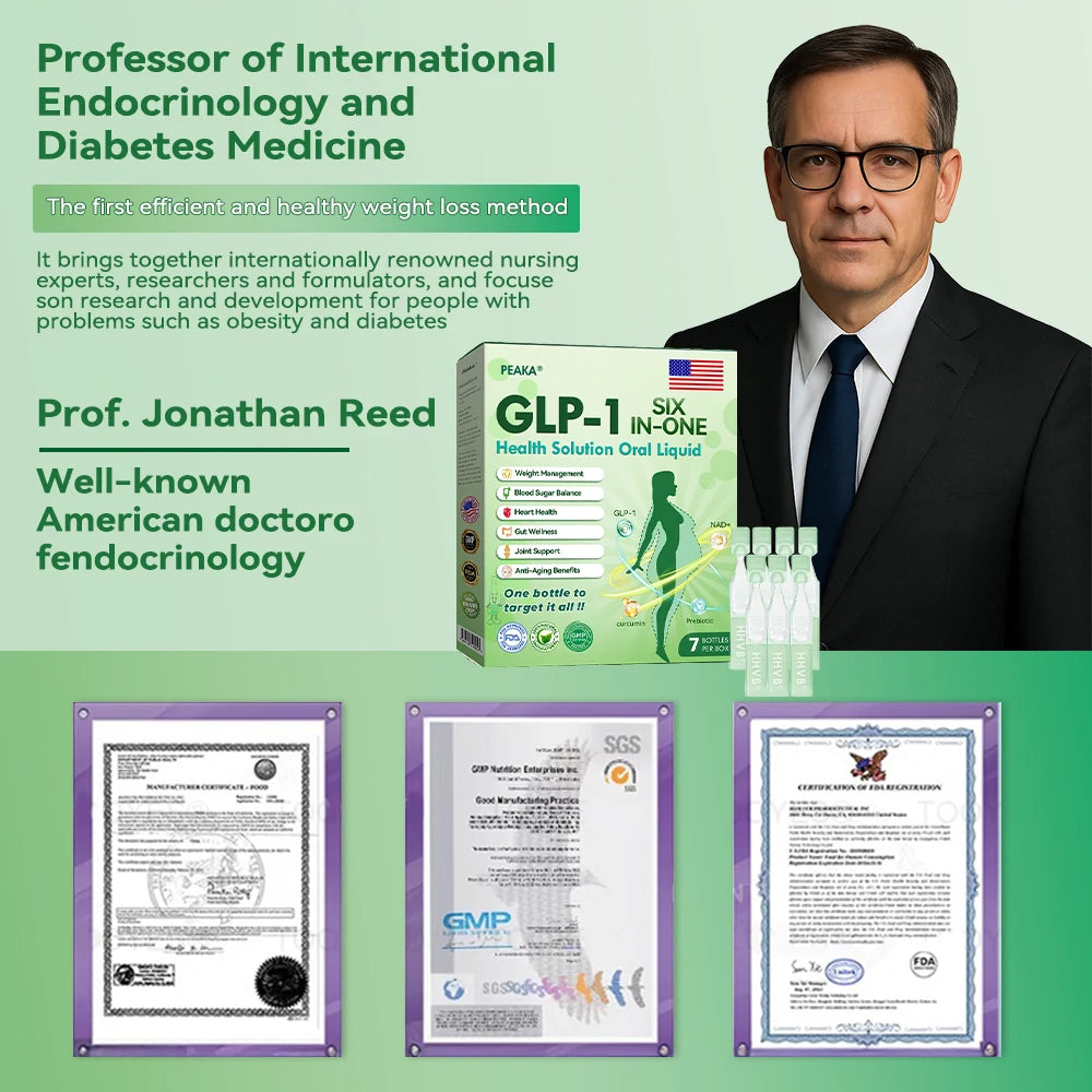Final call! Get the ๐บ๐ธ๐ฟ PEAKAยฎ GLP-1 6-in-1 Health Solution Oral Liquid at 80% off todayโone dose a day for visible changes in just 7 days, targeting obesity, heart health, diabetes, and more.