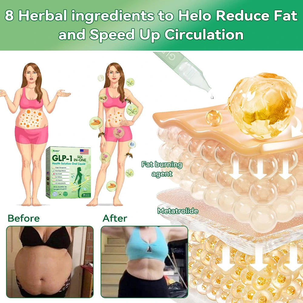 Final call! Get the ๐บ๐ธ๐ฟ PEAKAยฎ GLP-1 6-in-1 Health Solution Oral Liquid at 80% off todayโone dose a day for visible changes in just 7 days, targeting obesity, heart health, diabetes, and more.