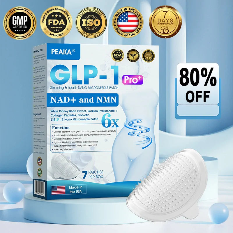 [Last Day Promotion 80% OFF🥇] 🇺🇸🏆𝐏𝐄𝐀𝐊𝐀® 𝐆𝐋𝐏-𝟏 & 𝐍𝐀𝐃+ 𝐒𝐥𝐢𝐦𝐦𝐢𝐧𝐠 & 𝐡𝐞𝐚𝐥𝐭𝐡 𝐍𝐀𝐍𝐎 𝐌𝐈𝐂𝐑𝐎𝐍𝐄𝐄𝐃𝐋𝐄 𝐏𝐀𝐓𝐂𝐇🔥(Zero Pain. 24/7 Release | Lose 20lbs FAST | 90% Sugar Drop | )👨‍⚕️💪
