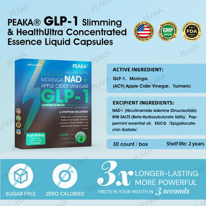 𝐏𝐄𝐀𝐊𝐀® 𝐆𝐋𝐏-𝟏 𝐔𝐥𝐭𝐫𝐚 𝐂𝐨𝐧𝐜𝐞𝐧𝐭𝐫𝐚𝐭𝐞𝐝 𝐋𝐢𝐪𝐮𝐢𝐝 𝐏𝐞𝐚𝐫𝐥𝐬 – 𝐅𝐞𝐚𝐭𝐮𝐫𝐢𝐧𝐠 𝐍𝐀𝐃+, 𝐌𝐨𝐫𝐢𝐧𝐠𝐚, 𝐀𝐂𝐕 & 𝐊𝐞𝐭𝐨 𝐁𝐇𝐁( ✅ 𝐂𝐥𝐢𝐧𝐢𝐜𝐚𝐥𝐥𝐲 𝐞𝐟𝐟𝐞𝐜𝐭𝐢𝐯𝐞, 𝐚𝐝𝐝𝐫𝐞𝐬𝐬𝐢𝐧𝐠 𝐝𝐢𝐚𝐛𝐞𝐭𝐞𝐬, 𝐨𝐛𝐞𝐬𝐢𝐭𝐲, 𝐚𝐧𝐝 𝐜𝐚𝐫𝐝𝐢𝐨𝐯𝐚𝐬𝐜𝐮𝐥𝐚𝐫 𝐜𝐨𝐧𝐜𝐞𝐫𝐧𝐬 𝐟𝐨𝐫 𝐥𝐨𝐧𝐠-𝐭𝐞𝐫𝐦 𝐡𝐞𝐚𝐥𝐭𝐡 𝐛𝐞𝐧𝐞𝐟𝐢𝐭𝐬)